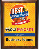 Wall Plaque (8"x10")