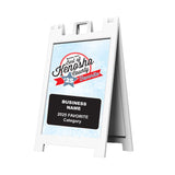 Sidewalk "Sandwich" Signs