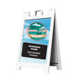 Sidewalk "Sandwich" Signs