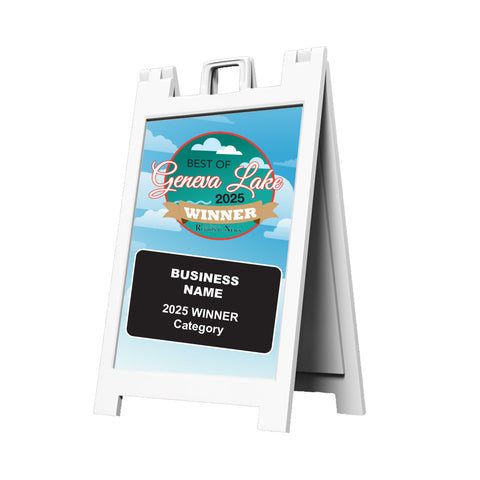 Sidewalk "Sandwich" Signs